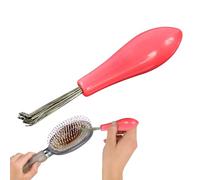 Hair Brush Cleaner, Small Cleaning Tool, Dust Wire Rake Remover, 3.54x0.67 inches, Ergonomic Handle Design, Ideal for Haircut Maintenance, Styling Lint, Dirt Removal