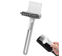 Hair Brush Cleaning Tool - ABS 17x5.4x3cm | 2 in 1 Comb Hair Removal Cleaner For Dust Dirt Styling Accessories, Beauty Cleaning Tool For Salon Vanity Bathroom Travel Daily Use