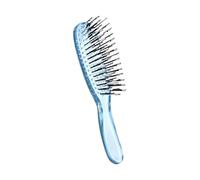 Hair Brush - Comb de masaje desenredado, 15 × 3,5 cm PC & Nylon Scalp Brush | Smooth Hair Styling Tool For Women & Girls, Reduces Breakage, Enhances Shine, Ideal For Home