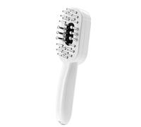 Hair Brush Red Light, Electric Hair Comb, 8.66x1.89x1.93 Inches Deep Absorption, Ergonomic Anti-Slip Brush Handle for Home, Travel, Oil Filling Hole, White