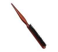 Hair Brush With Bristles Wooden Hair Brush Natural Bristle Brush Smoothing Hair Tool Detangling Brush Eco-friendly Hair Brush Hair Care Accessories Gentle Bristle Brush All Hair Types Brush Salon