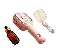 Hair Brush With Water Spray - Portable Self Cleaning Massage Comb | Electric Spray Air Cushion Hair Brush | Anti Static Detangling Styling Brushs | Soft Scalp Massage Blow Dry Hairs Care Tool