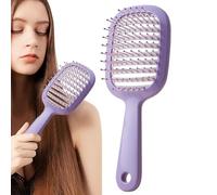 Hair Brushes | Dry Wet Hairbrush Detangler | Adorable Cute Curly Wet Brush | Compact Hair Brushes | Cute Bounce Curly Defining Brush | Portable Hair Brushes For All Hair Types