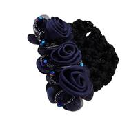 Hair Bun Holder Cover - Elegant Snood Net With Flower Decor Hair Bun Holder Cover | Professional B́un Shaper For Ballet Ĥair B̀un Ĥolder Çover, Nurses, And Attendants, Comfortable Cloth