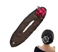 Hair Bun Roller- Not more hair troubles, Flower Hairr Bun Roller, Ball Haair Clip Rooller | Non-slip Flexible Flower Design Buun Haair Maker For Date Parties Valentine's Day