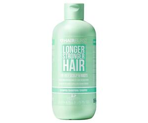 HAIR BURST Champú Cabello Graso-Purificante, Equilibrante e Hidratante - Aroma Tropical Coco y Piña-Estimula Crecimiento y Reduce Caída-Sin SLS, Siliconas ni Parabenos-350 ml-Fabricado en Reino Unido