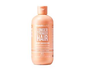 HAIR BURST Champú Ultra-Hidratante para Cabello Seco y Dañado-Repara, Fortalece y Protege Color-Vitamina B5, Aceite de Almendras y Extracto de Higo-Sin Siliconas-350 ml-Fabricado en Reino Unido