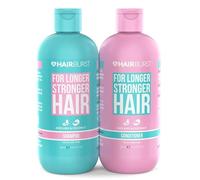HAIR BURST Champú y Acondicionador para Cabello Normal y Fino - Vegano, Fortalece y Previene la Caída - Estimula el Crecimiento Saludable