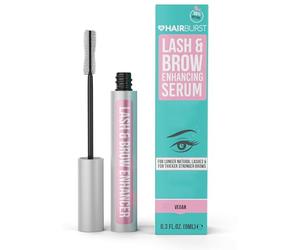 HAIR BURST Potenciador de Pestañas y Cejas - Serum Pestañas Crecimiento, Aceite de Ricino, Reduce la Inflamación, Hidrata con Hialuronato de Sodio, Promueve Pestañas y Cejas Más Abundantes