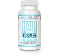 HAIR BURST Vitaminas para el cabello para hombres, ayuda a prevenir la pérdida de cabello, multivitaminas para hombre que contienen 30 vitaminas y minerales, incluida la biotina