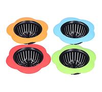 Hair Catcher for Shower Drain & Sink | Multi - Piece Set Grip - Enhanced Silicone Strainers | Bathroom/Laundry Room/Kitchen Drain Cover | Stops Hair & Debris, Easy to Maintain