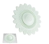 Hair Catcher For Shower Drain - Sunflower Shape Trap, Decorative Filtration Mesh, Effective Clog Prevention | Reliable Sink Protector, Stylish Sanitary Accessory For Apartment Home Laundry Tub