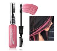 Hair Chalk Comb, Washable Hair Chalk, Temporary Hair Dye, Hair Color Mascara with Temporary and Washable 9.45x5.71x0.75 Inches for Special Occasions or Everyday Fun (1 Set)