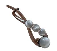 Hair Clamp - Stylish Hair Clips | Lightweight Metal Hairpin with Secure Clasp for Women’s Ponytails, Updos, Accessories Versatile Styling Chic Twist Pattern Lightweight Comfort 3.93 in