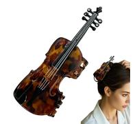Hair Claw Clip, Stylish Catch Clip with Violin Shape Design for Girls, Chic Non-Slip Ponytail Holder Hairpin to Your Party, Beach, Casual, Outing, Elegant Women’s Accessory