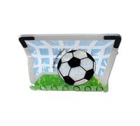 Hair Claw Clips - 3.54 Inch Acrylic Accessory | Vibrant Soccer Design, Non-Slip Grip for Styling, Strong Hold Accessory for Updos, Sporty Hair Ornament Soccer Fans, Trendy Game Day Hairpiece