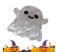 Hair Clip - Claw Clip | Cat Hairpin | Hair Clips For Women, Unique Ghost Pumpkin Cat Hairpins, Unique Girl Hair Barrettes, Spooky Acrylic Hairpin, Hairpin Hair Accessories For Women Girls