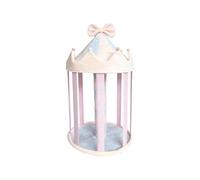 Hair Clip Organizer, Cute Bow Storage Holder, Girls Accessory Display Rack, Desktop Dresser Counter Stand, Decorative Space Saving Keeper, Stylish Room Decoration Piece | For Bedroom Nursery Vanity