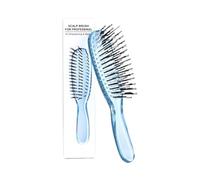 Hair Comb - Frizz Control Paddle, Smoothing Scalp Massager, Soft Bristle Composition, Lightweight Structured Build, Beauty Care Accessory, Ideal for Everyday Grooming Routines