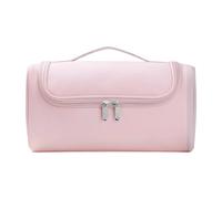 Hair Curling Iron Storage Bag, 31,5 x 13,5 x 16,5 cm PU Travel Organizer for Curling Irons, Hair Straighteners and air Dryers, Portable Pink Case for Salon Or Home Use, Keeps Tools Neat and Protected