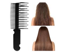 Hair Detangler Comb, Thin Detangling Brush, Wide Tooth Brush, Natural Hair Comb, Curly Hair Detangler, for Natural Curly Wet Dry Thick Thin Hair 8.66x3.35 inches
