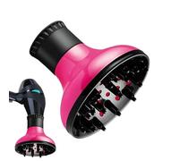Hair Diffuser,Efficient Hair Dryer Diffuser Nozzle - Adjustable Professional Lightweight Attachment For Blow-Dry, Curly, Wavy Styling, Salon Or Travel Salon Results At Home: The Blow Dryer Diffuser Cr