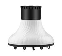 Hair Diffuser, Hair Curling, Adjustable Fit Gentle Drying Scalp Comfort Lightweight Grip Natural Bounce Travel Friendly Flexible Design, Curly Dryer Salon for Women, Curls