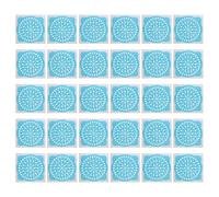 Hair Drain Catcher - 30 Pack Anti-Clog Sticker, Kitchen Bathroom Floor Hair Filter, Sink Trap | Waterproof Drain Protector, Easy Peel Adhesive, Hairs Stopper Accessory for Apartment Rental House Dorm