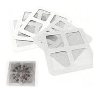 Hair Drain Stickers - Convenient Drain Protectors for Clog Prevention - Hair Removal Solution for Showers & Bathtubs - Keep Plumbing Clean with Effective Drain Protection (100 pcs)