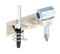 Hair Dryer And Iron Storage - Wall Mounted Hair Tool Organizer, Curling Iron Hanger, Space Saving Hairs Styling Tool Rack for Bathroom Toilet Home | Convenient Wall Organizer for College Dorm Apartmen