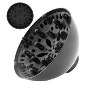 Hair Dryer Diffuser, Blow Styling Attachment, Heat Tool Accessory for Drying Wavy Straight Natural Hair Care at Home Travel Vacation SPA Morning Routine Night Use Lightweight Compact Design