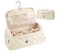 Hair Dryer Storage Bag - Makeup Brush Carrying Case, Curling Iron Storage Bags | For Business Trip Vacation Holiday Parties Camping Events Outdoor Activities And Others Ss, beige, Consulte la