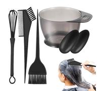 Hair Dye Kit - Brush Bowl Pointed Handle | Mixing Set For Salon Spa Diy | | Sturdy Pointed Handle Long Brush | Mixing Bowl Not Easy Deform | Hair Dye Accessory Kit For Salon Spa Hairdressing