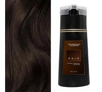 Hair Dye Shampoo, 3 in 1Natural Ingredients, Long Lasting Hair Color Shampoo for Women & Men (Dark Brown)
