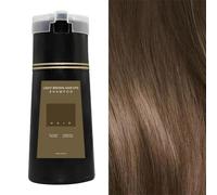 Hair Dye Shampoo,3 in 1Natural Ingredients, Long Lasting Hair Color Shampoo for Women & Men (Light Brown)