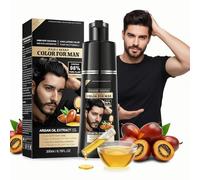 Hair Dye Shampoo,Tinte pelo Hombre,Black Tinte pelo,Cubre Canas Al Instante,black hair dye shampoo,ColoracióN Y Cuidado Del Cabello En Un Solo Paso,200ml