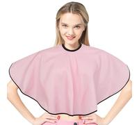 Hair Dyeing Cover, Barber Cape Hairstyling Shawl Dyeing,Sturdy Design Waterproof Comfortable Beauty Salon Short Smock for Lovers And Friends,31.50 x 28.74inches