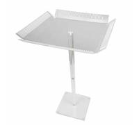 Hair Extension Holder - Four Side Acrylic Wig Stand, Durable Transparent Display Rack for Salon Professionals | Multipurpose Styling Organizer for Coloring, Drying, Washing, Cutting, Displaying Hair