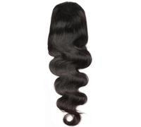 Hair Extensions 100 G/set De Extensiones De Cabello Humano Ondulado Con Cordón For Cola De Caballo, Cabello Brasileño Remy, Color Natural, For Mujer(20inches)