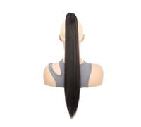 Hair Extensions Extensión De Cola De Caballo, 24" De Largo, Recta, Con Pinza For El Cabello, Postizos For Mujeres.(4)