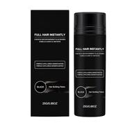 Hair Fibers Black, Volumizing Powder 28g, Thickening Filler with Forehead Bald Spot Design, Grooming Aid for Grandparent Dad Mother Gray Salon Routine, Beauty Supplies, Fibers for Home Travel Office