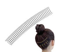 Hair Finishing Comb Clip - Metal Invisible Hair Pin | Curved Styling Comb