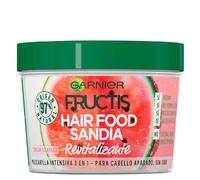Garnier Fructis Mascarilla Revitalizante Hair Food Sandía, Nutre y Suaviza, Para Cabello Seco o Apagado, 400 ml