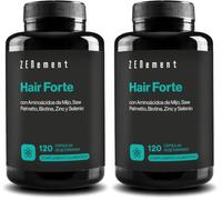 Hair Forte - Fórmula para el cabello - con Biotina y Zinc - 120 Cápsulas (Paquete de 2)