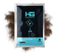 Hair Genetics Fibras Capilares Pack de Recarga - Fibra Capilar Natural para Cabello Fino y Caída del Cabello, Cobertura Instantánea y Volumen para Hombres y Mujeres (Marrón oscuro 22g)