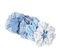 Hair Glamour: Chic Hair Accessories、 Elastic Hair Ties & rubber band - A variety of shapes are available(Blue)