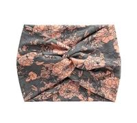 Hair Glamour: Chic Hair Accessories、 Elastic Hair Ties & rubber band - A variety of shapes are available(Big Flower Gray Pink)