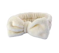 Hair Glamour: Chic Hair Accessories、 Elastic Hair Ties & rubber band - A variety of shapes are available(B-Cream)