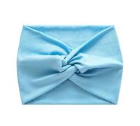 Hair Glamour: Chic Hair Accessories、 Elastic Hair Ties & rubber band - A variety of shapes are available(Light Blue)