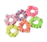 Hair Glamour: Chic Hair Accessories、 Elastic Hair Ties & rubber band - A variety of shapes are available(Neon)